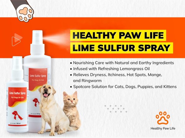 Lime Sulfur Spray by Healthy Paw Life