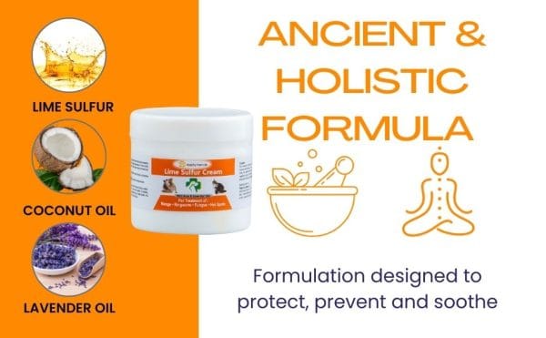 Lime Sulfur Pet Skin Cream (100gm) -- Website Banner Image