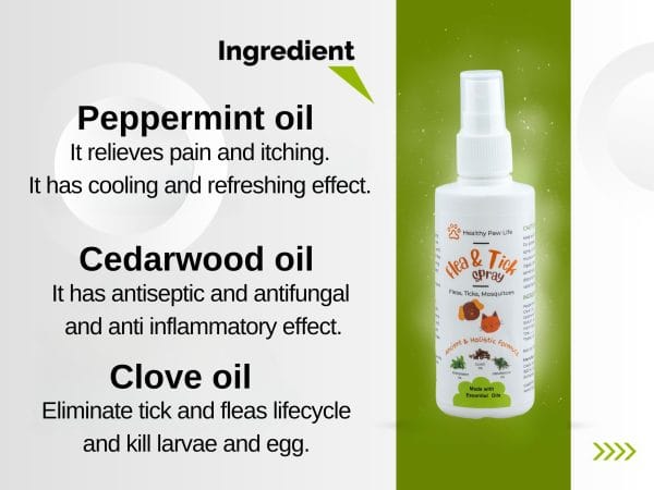 Flea and Tick Spray - Ingredient Guide