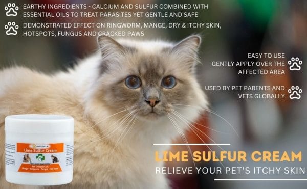 Lime Sulfur Pet Skin Cream (100gm) -- Website Banner Image