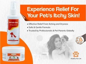 Lime Sulfur Pet Skin Cream(50gm) and Spray(100ml)