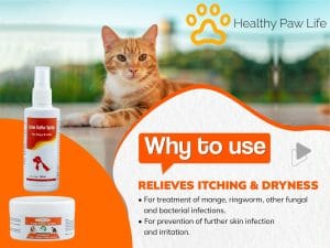 Lime Sulfur Pet Skin Cream(50gm) and Spray(100ml)