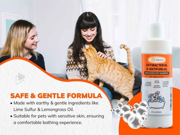 Lime Sulfur Pet Shampoo(Anti Bacterial & Anti fungal medicated Shampoo) 5 Lime Sulfur Pet Shampoo