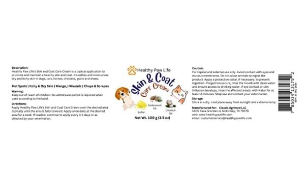 Skin & Coat Care Cream